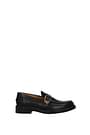 Tod's Loafers Women Leather Black Black