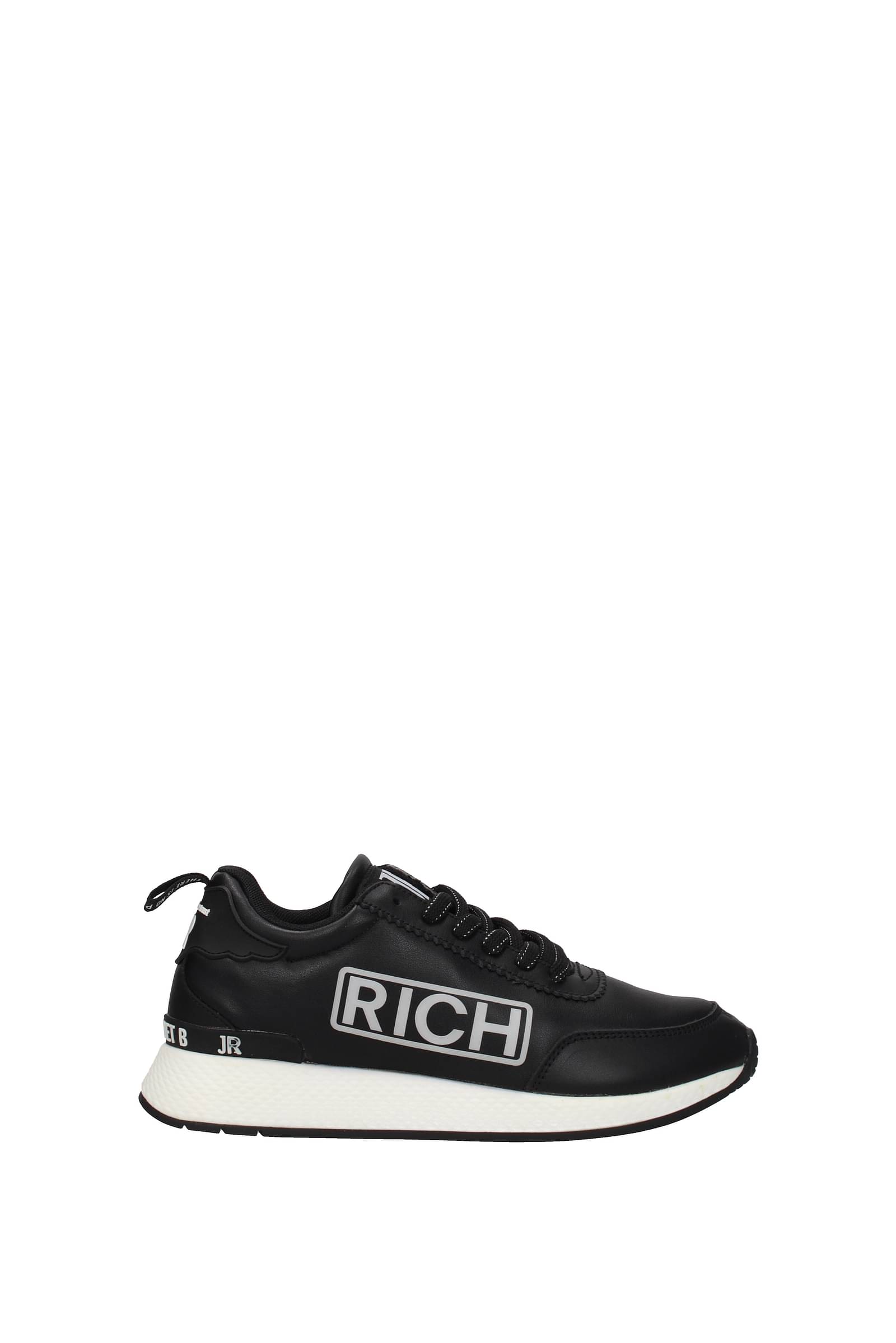 John Richmond Sneakers Women 104BNAPPANERO Leather Black 71,25€