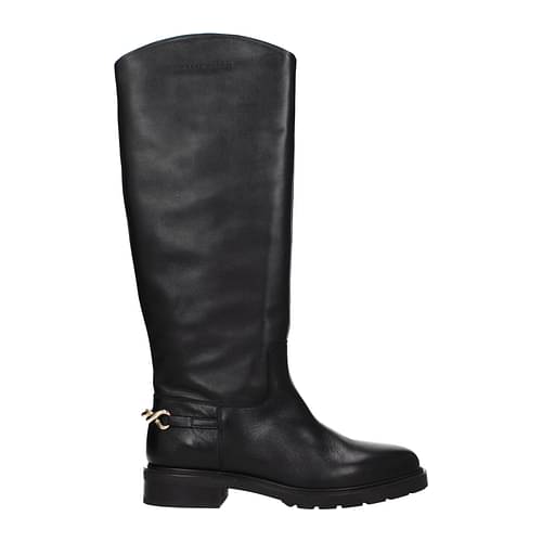 Tommy Hilfiger Boots FW0FW07057W8A Leather Black