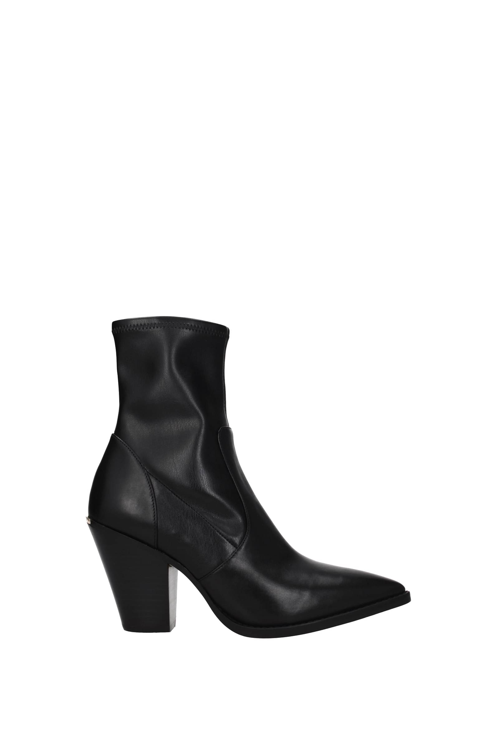 Michael Kors York Ankle Boots in Black Leather ref696912  Joli Closet