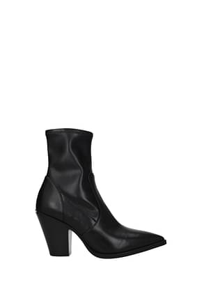 Michael Kors Ankle boots dover Women Leather Black