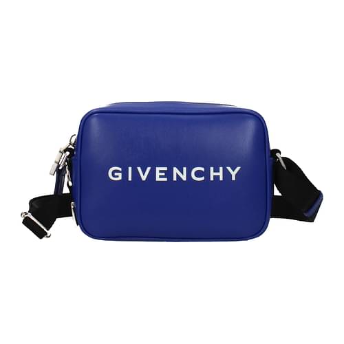 Givenchy Crossbody Bag camera bag Men BKU02XK1LT426 Leather Blue Electric  Blue 627€