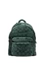 Coach Backpacks and bumbags Women Fur  Green Forest