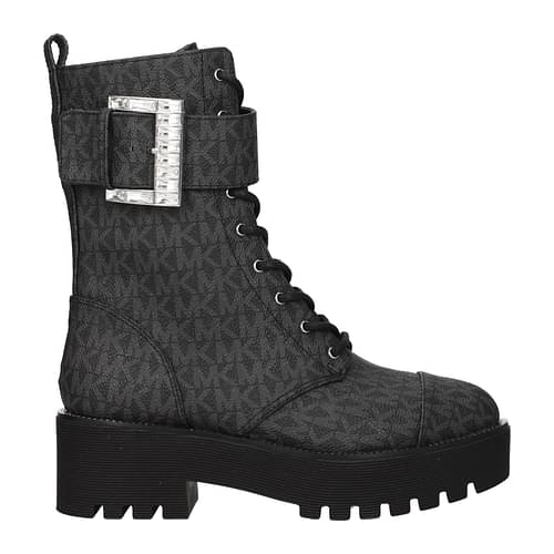 Michael Kors Ankle boots Women 40R2BYFE7BBLACK Fabric Black