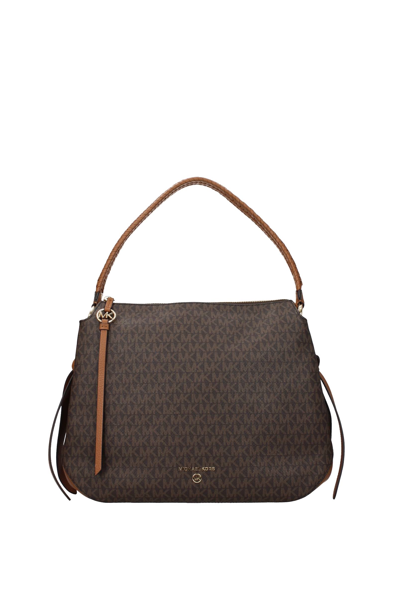 Leather handbag Michael Kors White in Leather  30142147