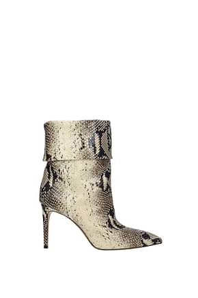 Paris Texas Ankle boots Women Leather Beige Rock