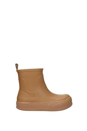 Palm Angels Ankle boots snow Women Rubber Beige