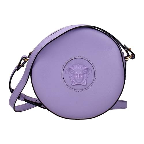 Versace Crossbody Bag Women DBFI050DVIT3T1L59V Leather Violet