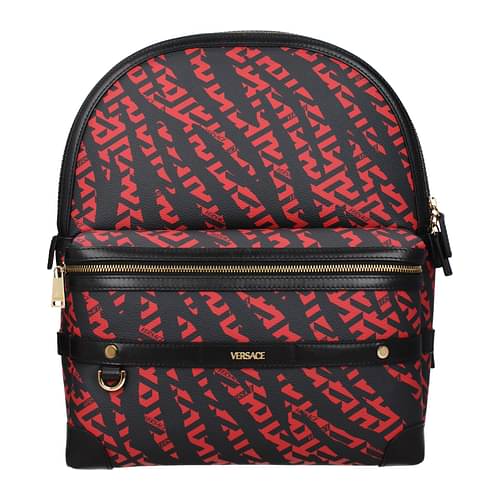 Versace Backpack and bumbags Men 10007451A031675R24V Fabric Black Red  708,75€