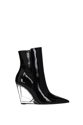 Stuart Weitzman Ankle boots Women Patent Leather Black