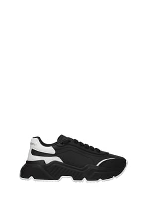 Dolce&Gabbana Sneakers daymaster Women Leather Black White
