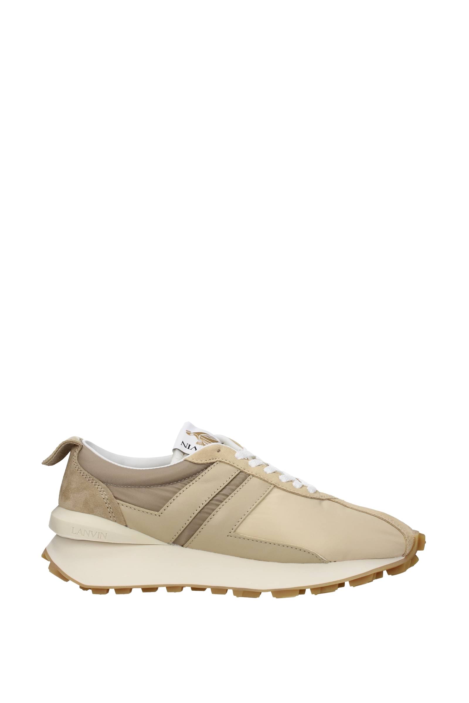 Lanvin Sneakers bumpr Women FWSKBRUCNYLO02 Fabric Beige 219 38