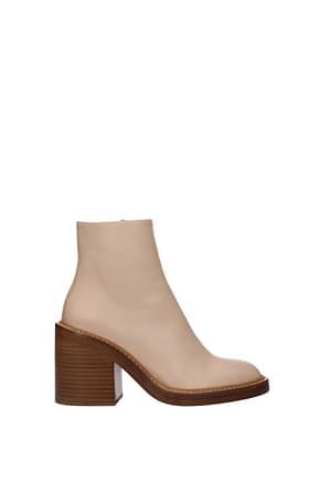 Chloé Ankle boots Women Leather Pink