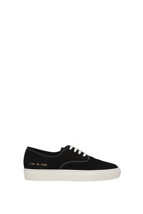 Common Projects Sneakers Women Suede Black