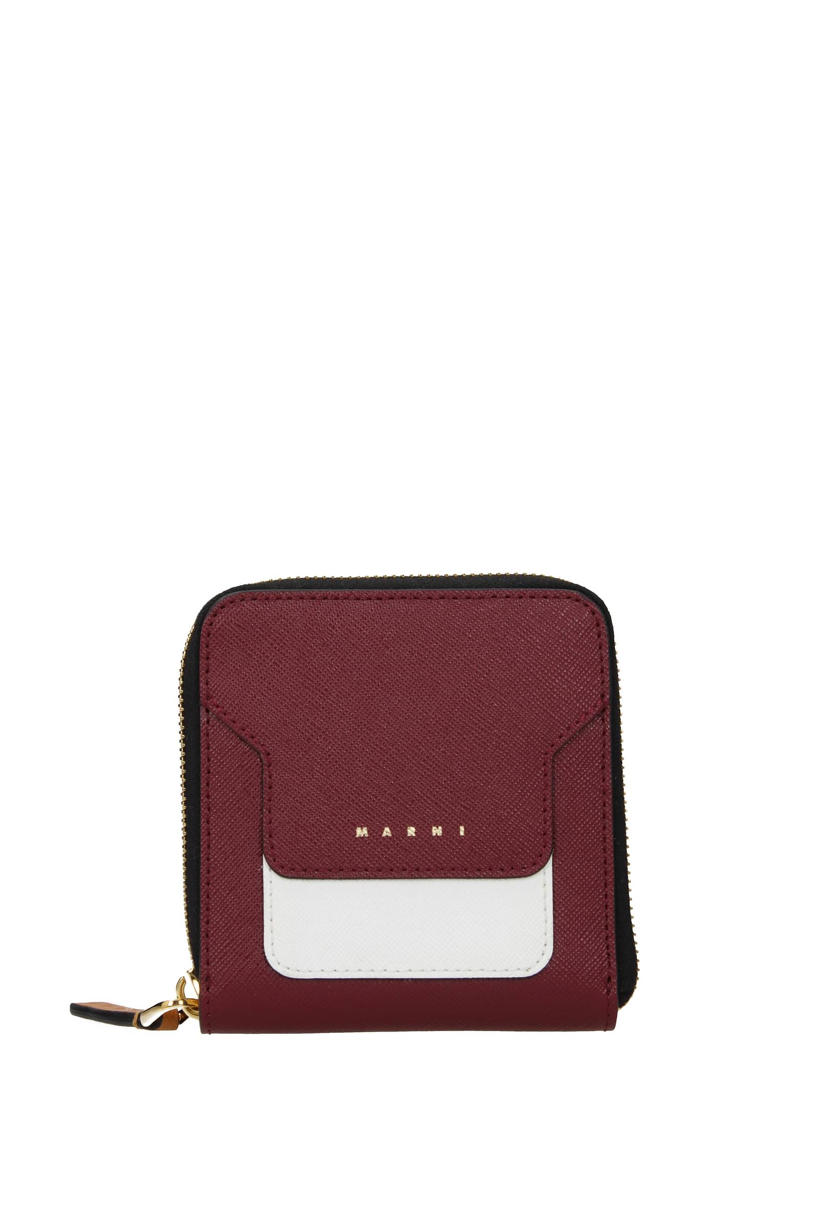 Marni Wallets Men PFMOQ09U23LV520Z475N Leather Red Bordeaux 210€