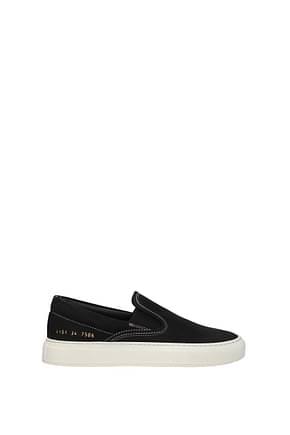 Common Projects Slip on Women Suede Black