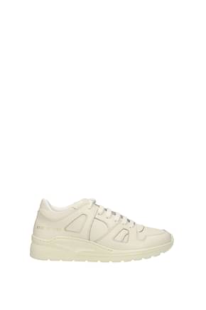 Common Projects Sneakers Femme Cuir Beige