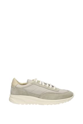 Common Projects Sneakers track 80 Femme Tissu Gris Tan