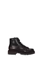 Common Projects Bottines Femme Cuir Marron