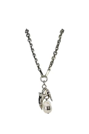 Givenchy Necklaces Women Brass Silver