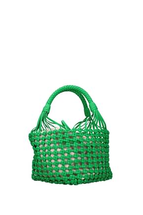 Bottega Veneta Handbags Women Leather Green Parakeet