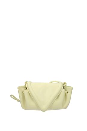 Bottega Veneta Crossbody Bag Women Leather Beige Cream