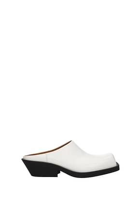 Marni Slippers and clogs Women Leather White