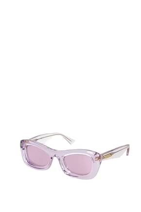 Bottega Veneta Sunglasses Women Acetate Violet Lilac