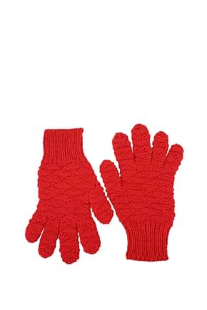 Bottega Veneta Handschuhe Damen Wolle Rot