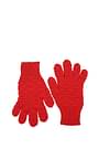 Bottega Veneta Gloves Women Wool Red