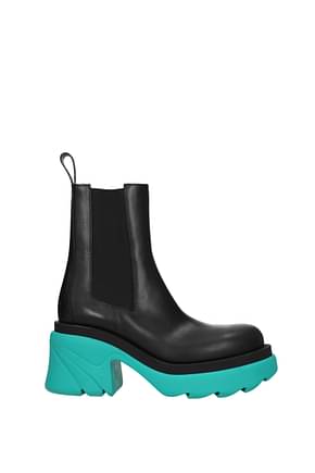 Bottega Veneta Ankle boots Women Leather Black Water