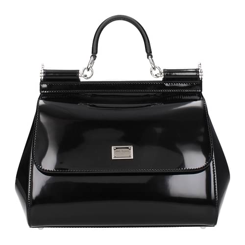 Christian Dior Large Patent-trimmed Lady Bag