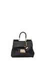 Dolce&Gabbana Handbags sicily Women Leather Black