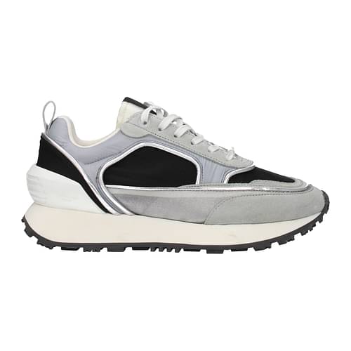 Balmain Sneakers VI305TNYH9AH Fabric Gray