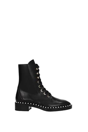 Stuart Weitzman Ankle boots Women Leather Black