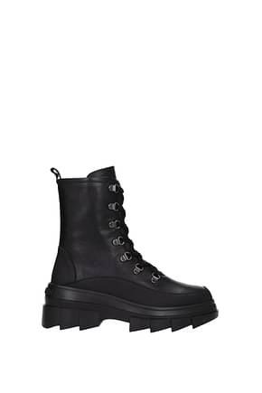 Stuart Weitzman Ankle boots Women Leather Black