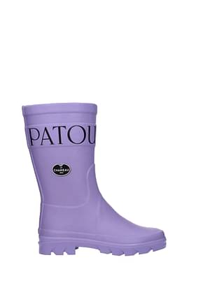 Patou Ankle boots Women Rubber Violet Lavender