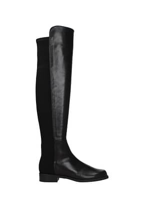Stuart Weitzman Boots 5050 Women Leather Black