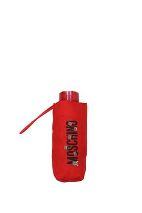 Moschino Parapluies supermini Femme Polyester Rouge Rouge Lumineux