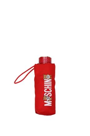 Moschino Parapluies supermini Femme Polyester Rouge