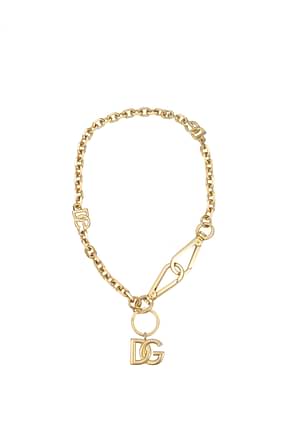 Dolce&Gabbana Necklaces Men Brass Gold