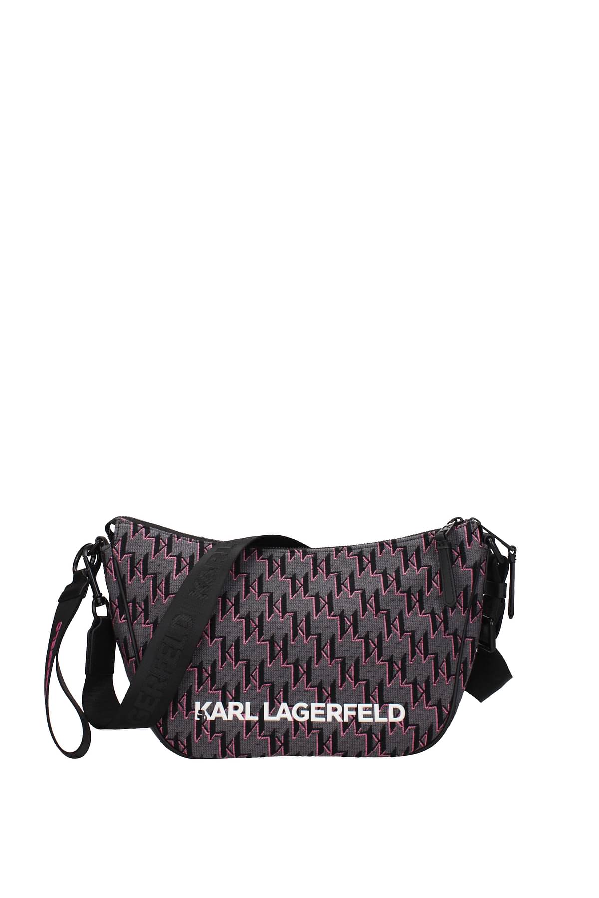 Karl Lagerfeld Crossbody Bag & Keychain Gift Set New