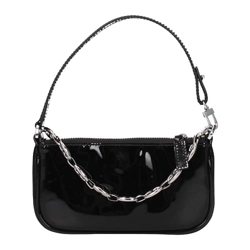 By Far Handbags rachel Women Patent Leather Black