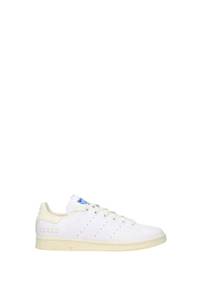 Adidas Sneakers stan smith Donna Eco Pelle Bianco Silky Beige