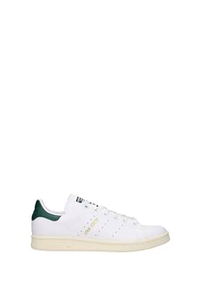 Adidas Sneakers stan smith Donna Eco Pelle Bianco Verde