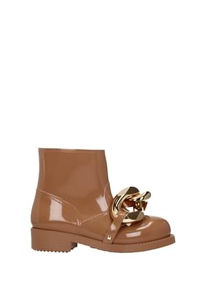 Jw Anderson Ankle boots Women Rubber Brown Taupe