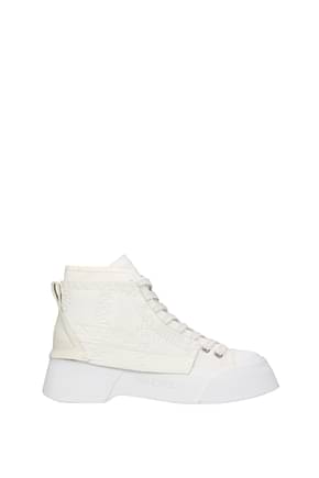 Jw Anderson Sneakers Donna Pelle Bianco