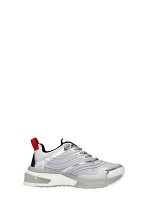 Givenchy Sneakers giv 1 Femme Cuir Argent