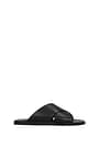Balenciaga Slippers and clogs Men Eco Leather Black