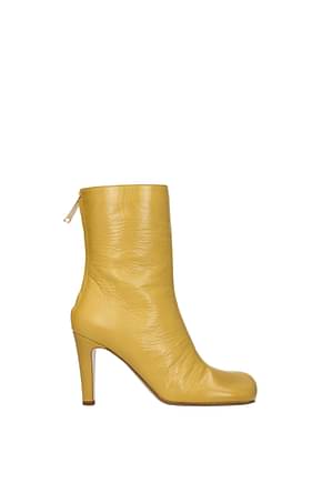 Bottega Veneta Ankle boots Women Leather Yellow Butterscotch